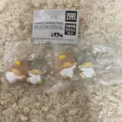 サンリオキャラクターズなかよしドロップチャーム　リトルツインスターズ