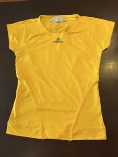 アディダスadidasステラマッカートニーイエロー Tシャツ