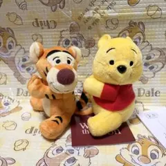 2種セット くまのプーさんくっつきマスコット ティガー プー