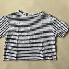 PROPORTION BODY DRESSING パール付ボーダーTシャツのサムネイル