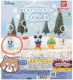 ディズニー　めじるしアクセサリー　WINTER スノーギース　ガチャガチャ