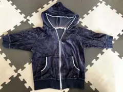 トミーヒルフィガーベロアパーカー　TOMMY HILFIGER