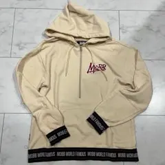 MOBB ベージュ パーカー M