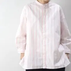 【美品】NATURAL LAUNDRY コットンリネン ビッグシャツのサムネイル