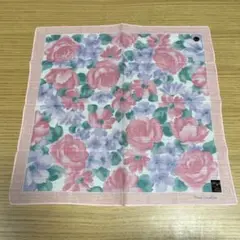 MARIO VALENTINO 花柄 ハンカチ
