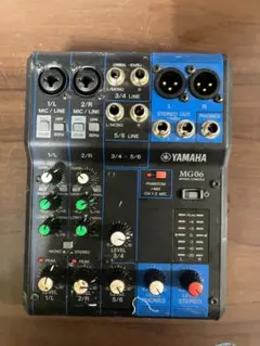 YAMAHA MG 06開封して 1回だけテスト使用 - メルカリ