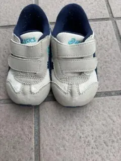 アシックス ベビーシューズ グレー ネイビー13.0㎝