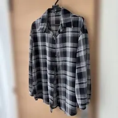 チェック柄シアーシャツのサムネイル
