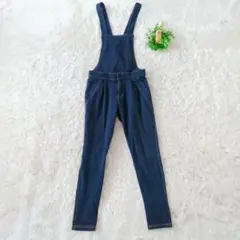 FLOVE サロペット ネイビー 2WAY デニム F　パンツ　細身のサムネイル