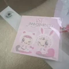 ナルミヤキャラクターズ 1周年記念ステッカー ミミリーちゃん ベリエちゃん
