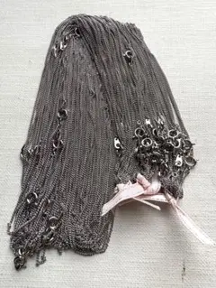 ⭐️SALE⭐️金属製ネックレスチェーン　５０本セット　約５６cm