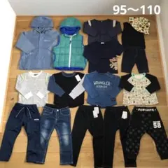 未使用4点　男の子まとめ売り100 16点セット