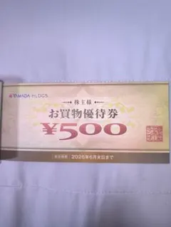 ヤマダ電機　株主優待券　5000円分