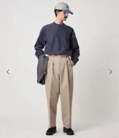 ＜Steven Alan＞ ウエポン ニドム イン ツープリーツ トラウザーズ