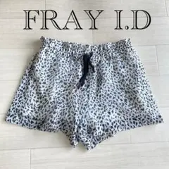 美品✨FRAY I.D♦レース 可愛い総柄パンツ 短パン ビーチ プール 夏のサムネイル