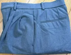 UNIQLO ユニクロ グレー タックワイドパンツ XL
