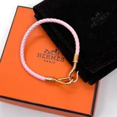 美品✨ HERMES エルメス ジャンボブレス ローズサクラ ブレスレットのサムネイル