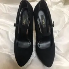 R&E 黒 ピンヒール