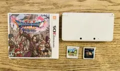 ニンテンドー3DS 本体 ホワイト ソフト3本付