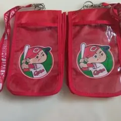 広島東洋カープ 収納つきチケットホルダー 2個セット まとめ売り 野球のサムネイル