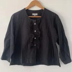 マーガレットハウエル ドット タックプリーツノースリーブ ブラウス Ⅱ 