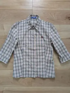 BURBERRY BLUE LABEL シャツ チェック 38　ノバチェックのサムネイル