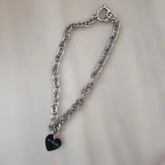 新品JEANASIS ハート型チャーム ネックレス