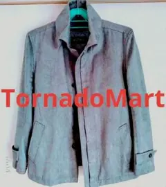 ◆美品【TornadoMart】ライナー付スエードジャケット※ヘリンボーン返し衿