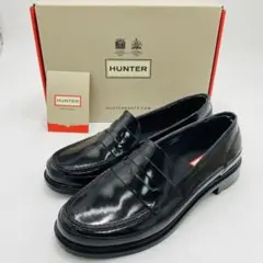 【美品箱付き】HUNTER ORIGINAL PENNY LOAFER 25cm