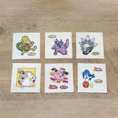 ポケモンパン　デコキャラシールまとめ売り