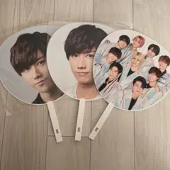 【まとめ売り】SnowMan 阿部亮平 集合 うちわ 3個