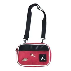 JORDAN ショルダーバッグ リップストップ レッド 未使用 - メルカリ