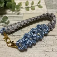 パラコード　ストラップ　キーホルダー　ハンドストラップ　ハンドメイド