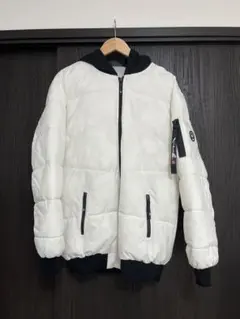 メンズダウンジャケット MA-1 ホワイトジャケット