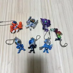 仮面ライダーマスコットスイングストラップ7種セット