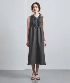 P フリル ノースリーブ ワンピース　ユナイテッドアローズ　新品　最終値下⭐︎