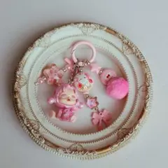 【チャーム】SP キーホルダー スカルパンダ 匿名配送_ 送料込み