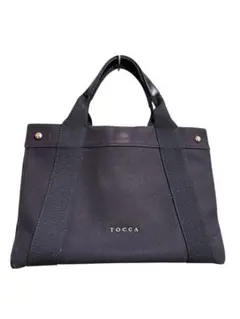 TOCCA 黒 ハンドバッグ 取り外し可能ストラップ