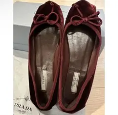 2026年最新】PRADA カラー：レッド系 レディース フラットシューズ
