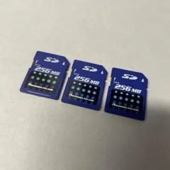 HAGIWARA SYS-COM SDメモリーカード 256MB 3枚セット