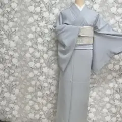 新品未使用 洗える単衣小紋 ほたる暈し 淡ブルー Lサイズ 裄68 - メルカリ