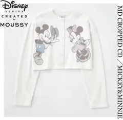 ディズニー　マウジー　コットン100 カーディガンMICKEY&MINNIE