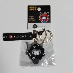 クロミ ミャクミャク なりきり ブラック 立体マスコットストラップ キーホルダー