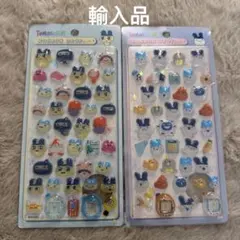 ボンボンドロップシール　たまごっち　みみっち&まめっち2枚セット