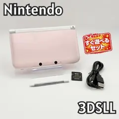 【人気カラー】22 Nintendo 3DS LL 本体 ピンク 223-17