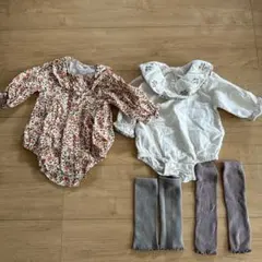 ロンパース　サイズ70（レッグウォーマー付き）