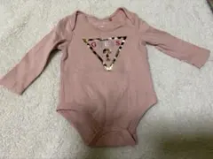 baby GUESS ロンパース ピンク 3/6M