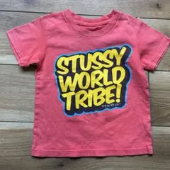 レア　《 stussy 》 キッズ服　100サイズ　トップス　Tシャツ　半袖