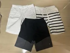 ショートパンツ3点セット