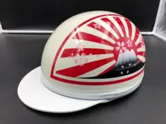 コルク半 カスタム 富士日章 三つボタン ホワイトピンクラメ 桜 高級